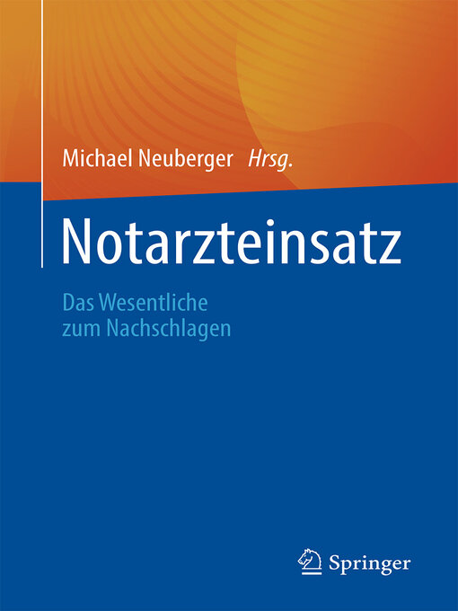Title details for Notarzteinsatz by Michael Neuberger - Available